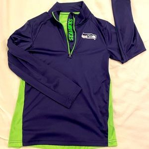 ⭐️Seahawks thin warmup jacket